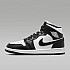 Air Jordan 1 Mid Panda White/White/Black