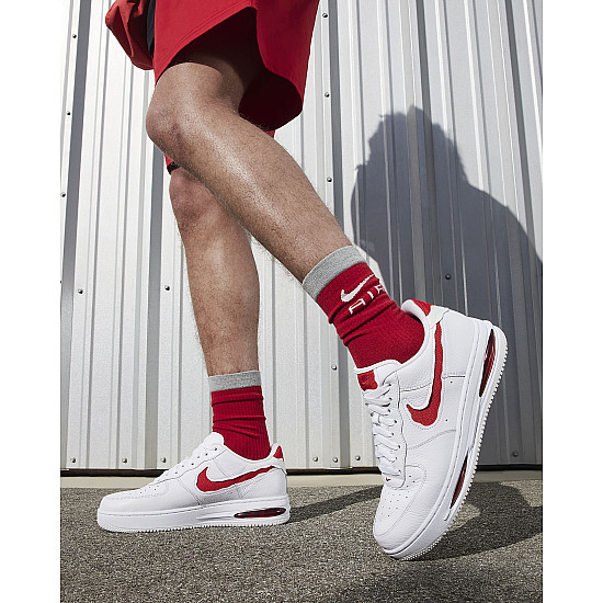 Nike Air Force 1 Low EVO Summit White/University Red