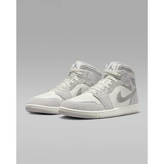 Air Jordan 1 Mid SE "Neutral Grey/Sail/Smoke Grey"