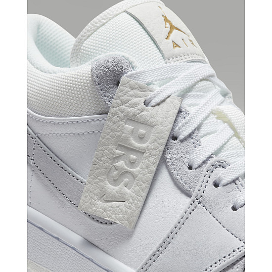 Air Jordan 1 Low "White/Football Grey"