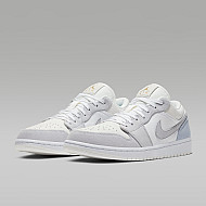 Air Jordan 1 Low "White/Football Grey"