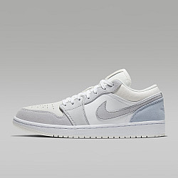 Air Jordan 1 Low "White/Football Grey"