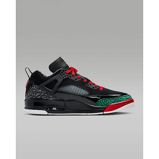 Jordan Spizike Low Black/Classic Green/White/Varsity Red