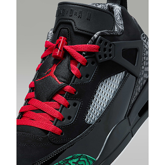 Jordan Spizike Low Black/Classic Green/White/Varsity Red