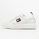 Tommy Jeans Elevated Leather Cupsole White