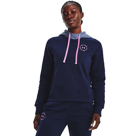 Under Armour Rival Fleece CB Hoodie Navy