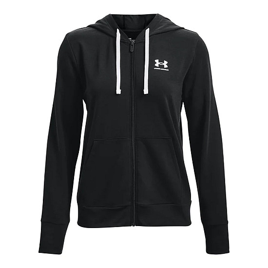 Under Armour Rival Terry FZ Hoodie Black