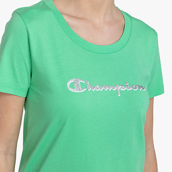 Champion Lady Logo T-Shirt Green