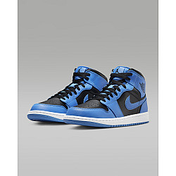 Air Jordan 1 Mid University Blue/White/Black