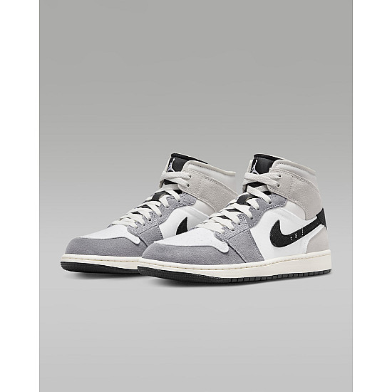 Air Jordan 1 Mid SE Craft Cement Grey/White