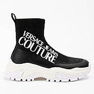 Sneakers femei Versace Jeans Couture 73VA3SV5 Negru/Alb