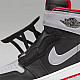 Air Jordan 1 Hi FlyEase Black/Cement Grey