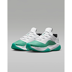 Air Jordan 11 CMFT Low Wmns White/New Emerald