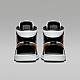 Air Jordan 1 Mid SE Black/White/Metallic Gold