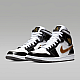 Air Jordan 1 Mid SE Black/White/Metallic Gold