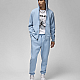 Pantaloni Jordan Brooklyn Fleece Blue Grey/White
