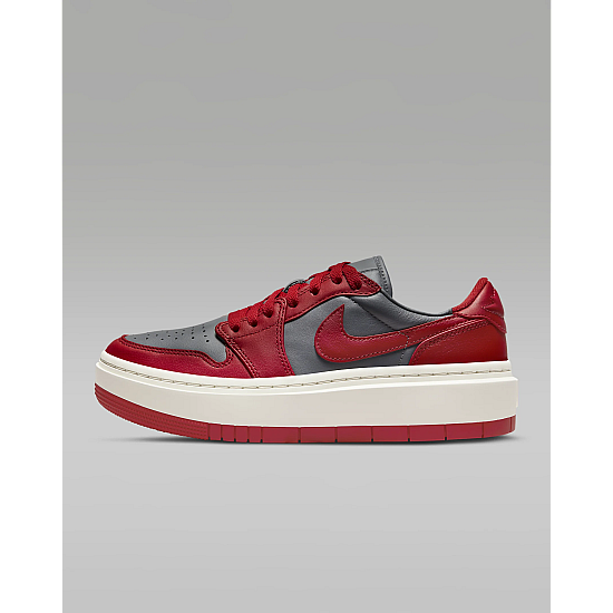 Air Jordan 1 Elevate Low Wmns Dark Grey/Sail/Varsity Red