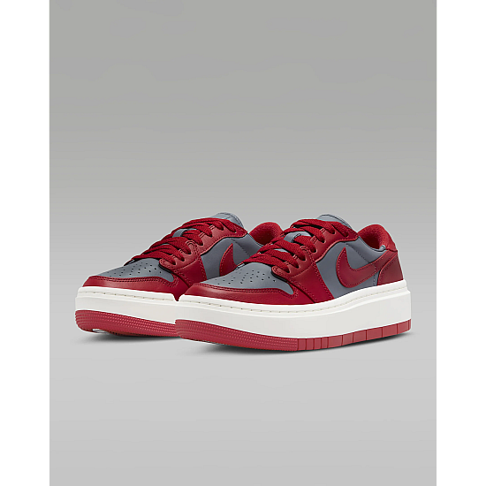 Air Jordan 1 Elevate Low Wmns Dark Grey/Sail/Varsity Red