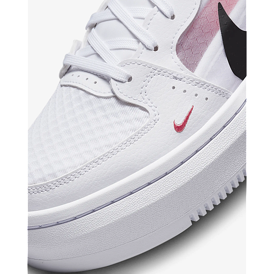 Nike Court Vision Alta White/Black/Sea Coral