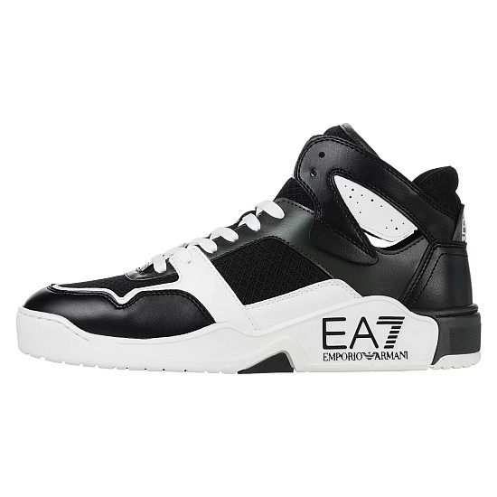 Emporio Armani EA7 Basket Mid Black