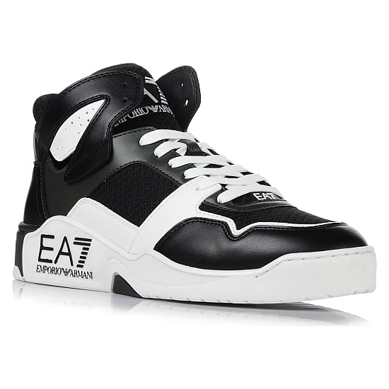 Emporio Armani EA7 Basket Mid Black