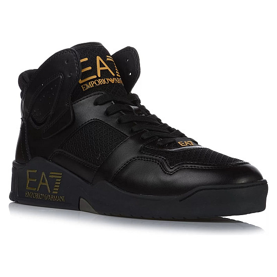 Emporio Armani EA7 Basket Mid Summer Black