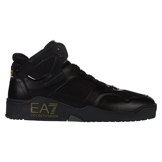 Emporio Armani EA7 Basket Mid Summer Black