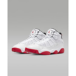 Jordan 6 Rings White/University Red